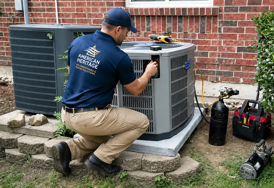Repair a customer's AC unit