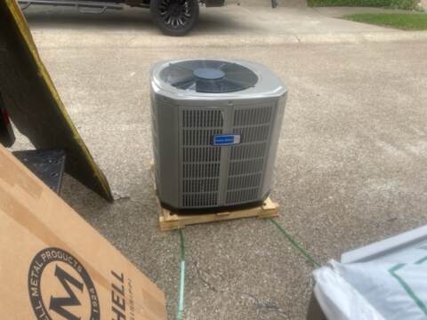 Lucas Texas HVAC system install