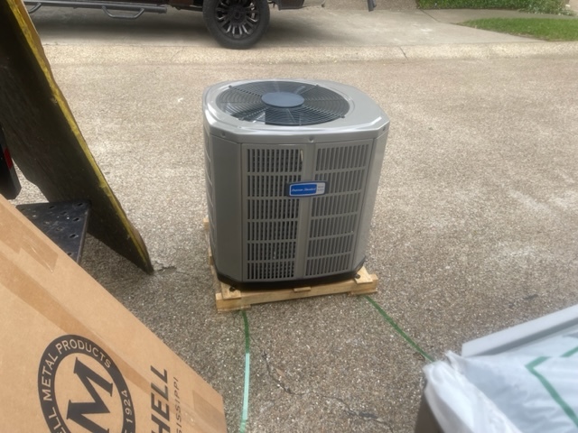 Lucas Texas HVAC system install