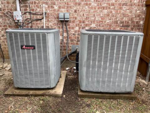 Allen TX Amana outside condenser repair