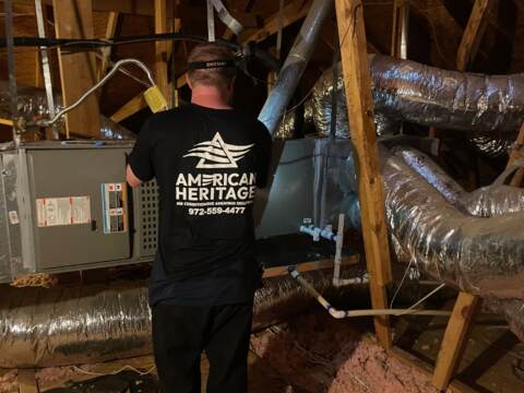 New HVAC install Allen TX