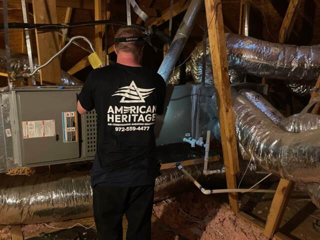 New HVAC install Allen TX